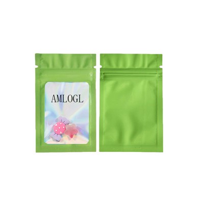 Mylar Holographic Resealable Pouches