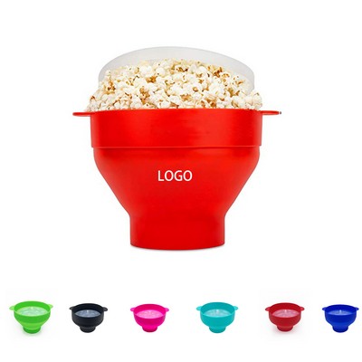 Silicone Microwave Popcorn Popper Bowl