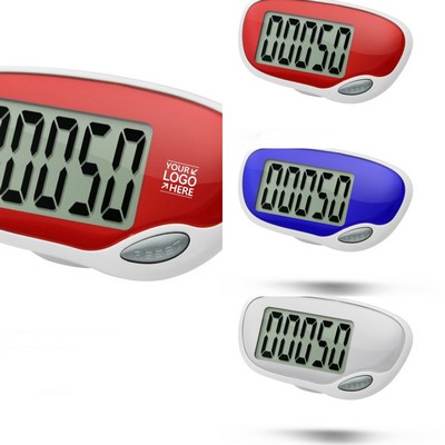 Simple Step Pedometer with Large Digital Display