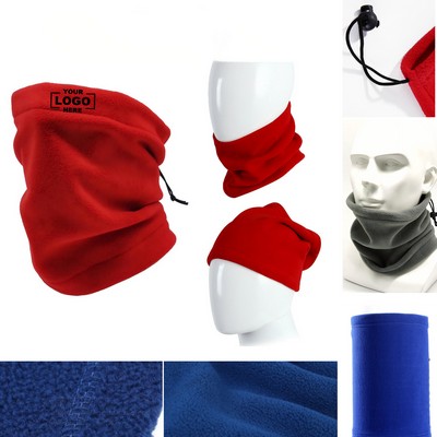 Winter Outdoor Scarves Multifunctional Scarf Warm Hat