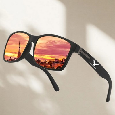 Fit Over Glasses Polarized Wrap Sunglasses