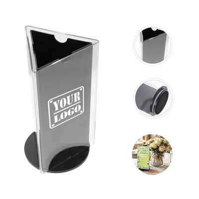 3-Sided Restaurants Menu Display