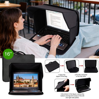 16-inch Lightweight Laptop Privacy & Sun Glare Shade