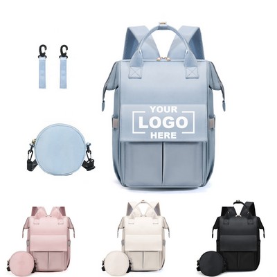 Multifunctional Waterproof Travel Diaper Backpack