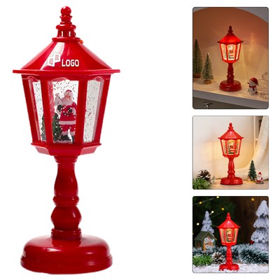 Christmas Hexagonal Water-Filled Lantern