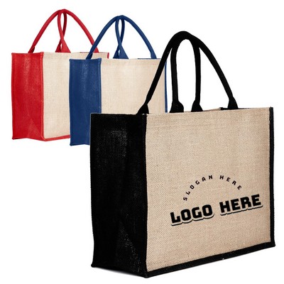 Laminated Jute Shopping Bag