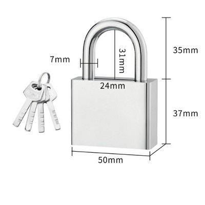 50mm Padlock With Key