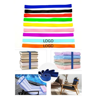 Beach Chair Towel Clip Band