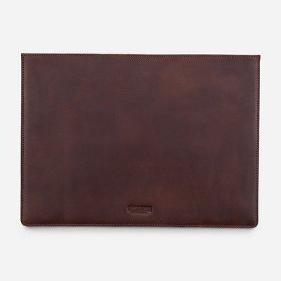 Presidio Dark Brown Laptop Sleeve (13.5" x 9.5")