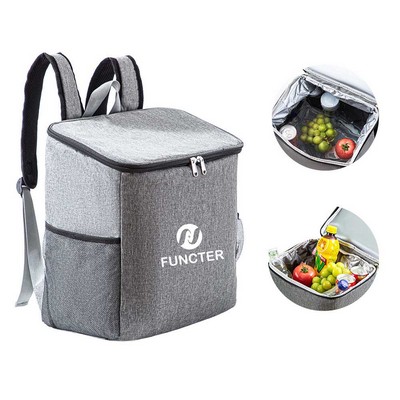 Rectangle Waterproof Insulated Cooler Backpack