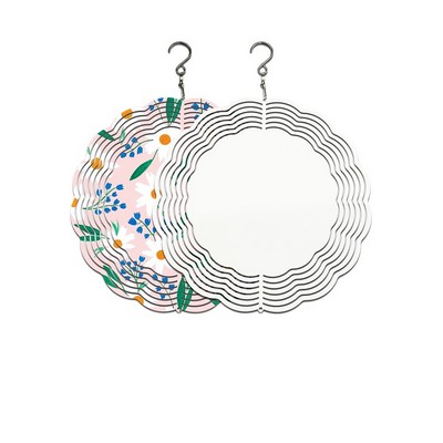 3D Sublimation Wind Spinner Decoration Yard Garden