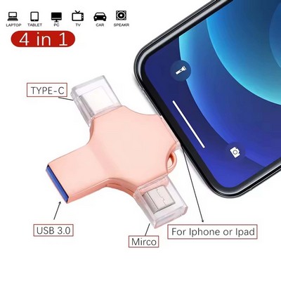4-in-1 USB 3.0 Flash Drive