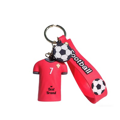World Cup Soccer Star Jersey Keychain