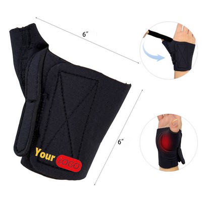 Breathable Rubber Wrist Brace with Thumb Support for Strain Relief