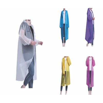 Waterproof EVA Poncho with Hood