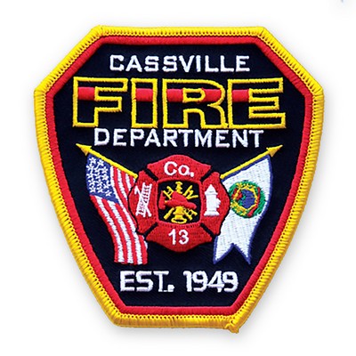 Embroidered Patches with 100% Coverage (4")