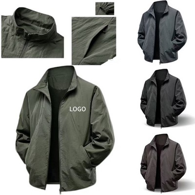 Men's Casual Cargo Jacket
