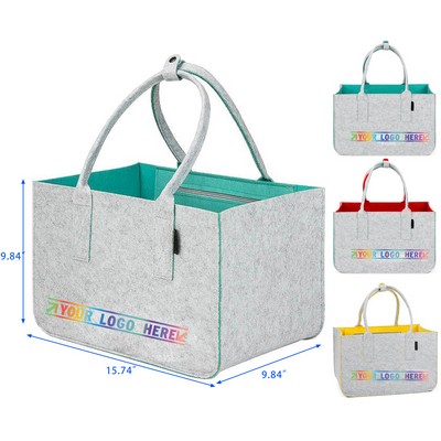 Reusable Grocery Bag with Pockets