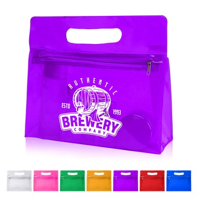 Stylish Translucent PVC Vanity Bag