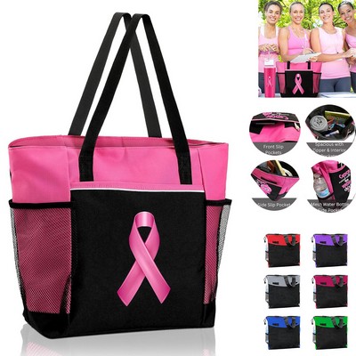 Grocery Two-Tone Tote Bags