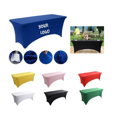 6' Digitally Printed Stretch Table Covers