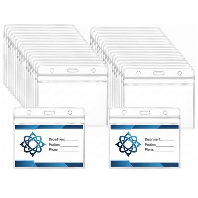 Soft Clear Badge Holder