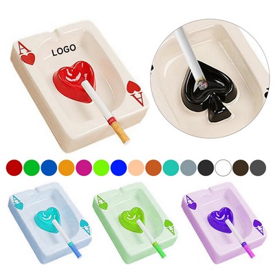 Creative Windproof Ceramic Ashtray