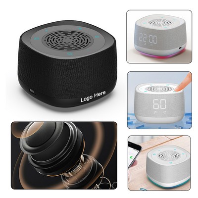 Portable White Noise Wireless Speaker With Night Light & Timer