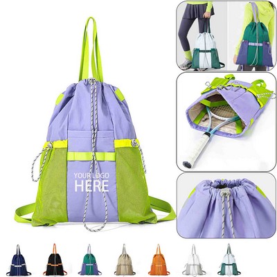 Tennis Drawstring Pocket