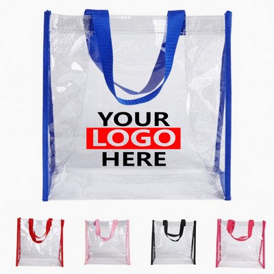 Transparent Pvc Jelly Tote Bag