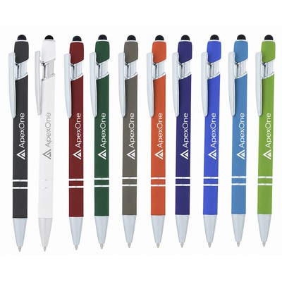 Soft Touch Stylus Aluminum Pen