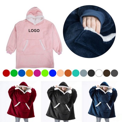 Oversized Wearable Blanket Hoodie