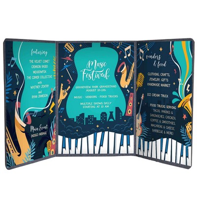 6' Dynamo Trifecta Display Kit with Graphic Panels