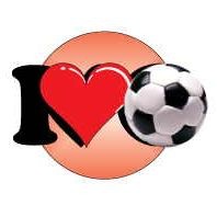 I Love Soccer Lapel Pin