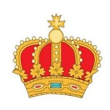 Crown Lapel Pin