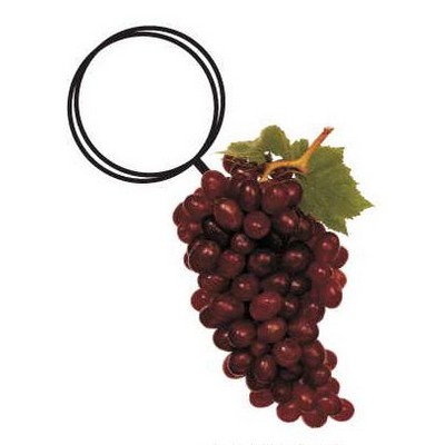 Purple Grapes Executive Key Chain w/Mirrored Back (6 Square Inch)