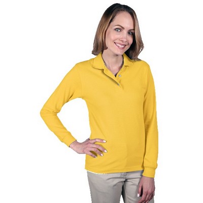 Ladies' Superblend™ Long Sleeve Polo