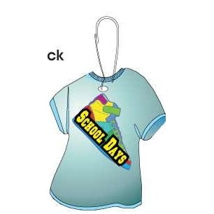 School Days Shoe T-Shirt Zipper Pull