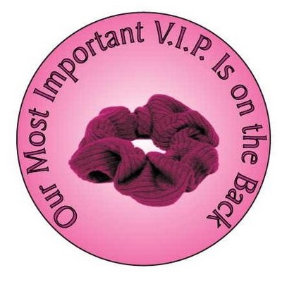 Scrunchie Hand Mirror (2½" Diameter)