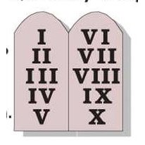 10 Commandments Mighty Mini Magnet