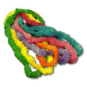 1 1/4" Plastic Hawaiian Leis