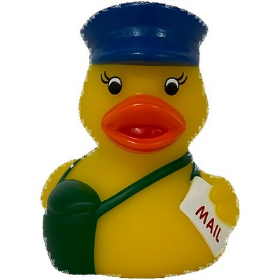 Mini Rubber Mailman Duck©