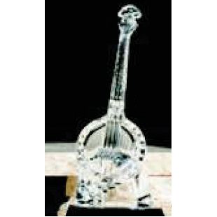 Crystal Banjo Music Award (2"x2"x7")