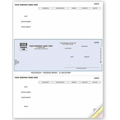 Laser Accounts Payable Checks - DacEasy® Compatible (2 Part)