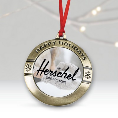 2" Photoart Circle Ornament