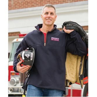 The Patriot Work Shirt with Open Bottom Hem