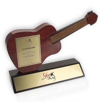 Guitar On Base Trophies/Award/Recognition