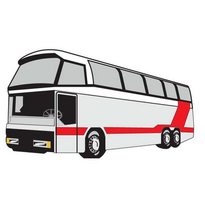 Commercial Bus Maxi Magnet (3 Square Inch)