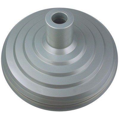 12" Silver ABS Plastic Classic Floor Stand