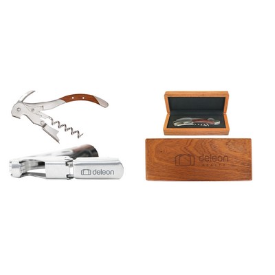 Donatello Waiter's Corkscrew w/Rosewood Brown Box